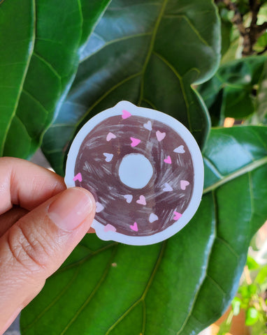 Chocolate Donut Sticker