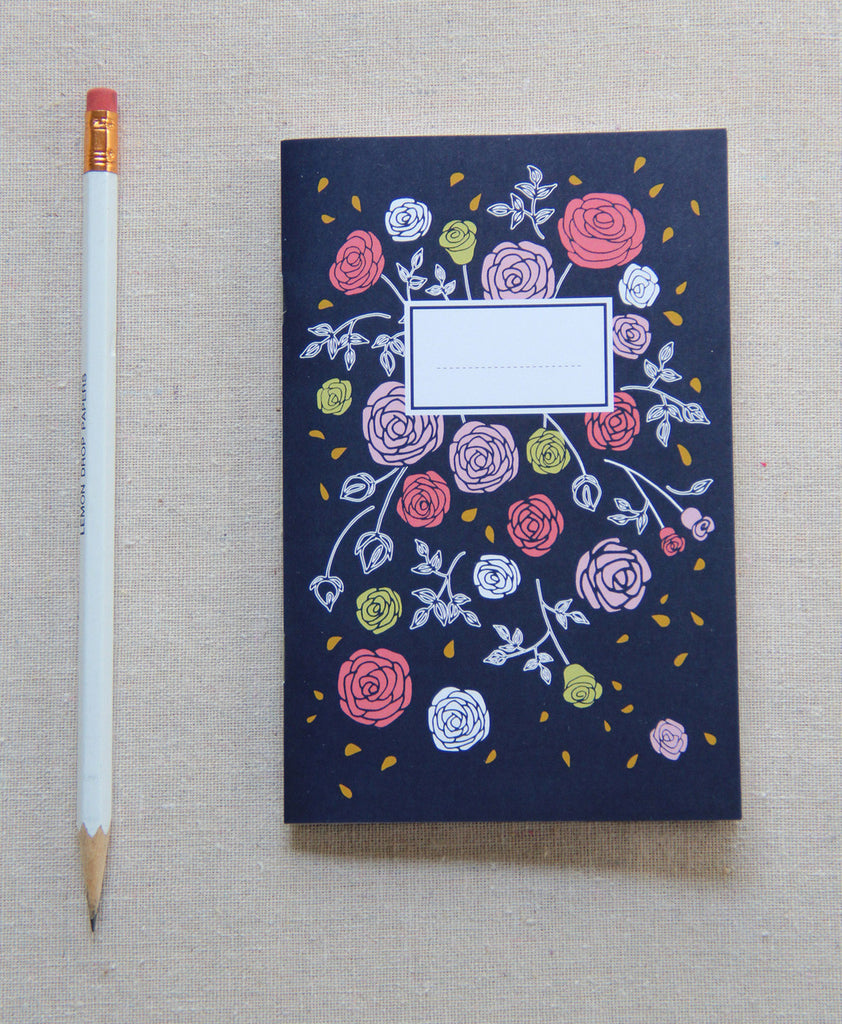 Mini Journal - Vintage Rose