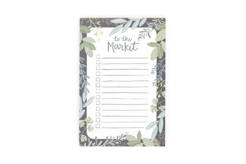 To the Market Notepad