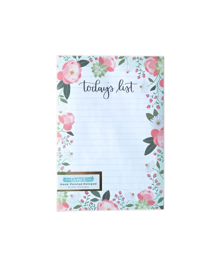 Garden Peony Notepad