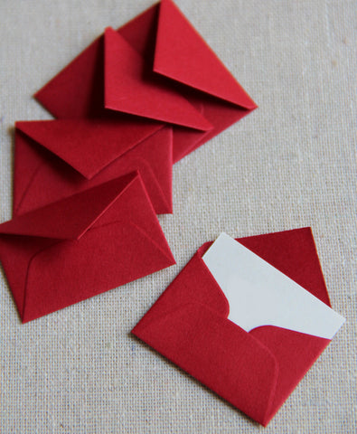 Tiny Love Notes - Red