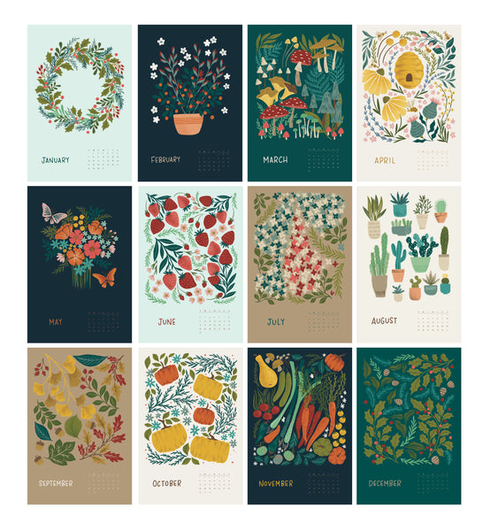 2024 Garden Wall Calendar