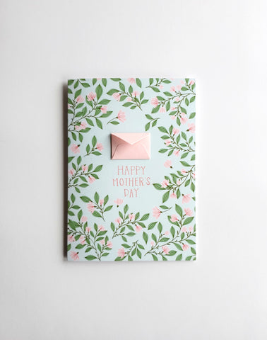 Magnolia Branches - Tiny Envelope Mother's Day Card