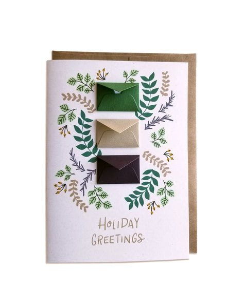 Holiday Fern Tiny Envelopes Card