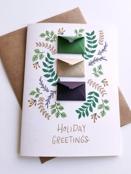 Holiday Fern Tiny Envelopes Card