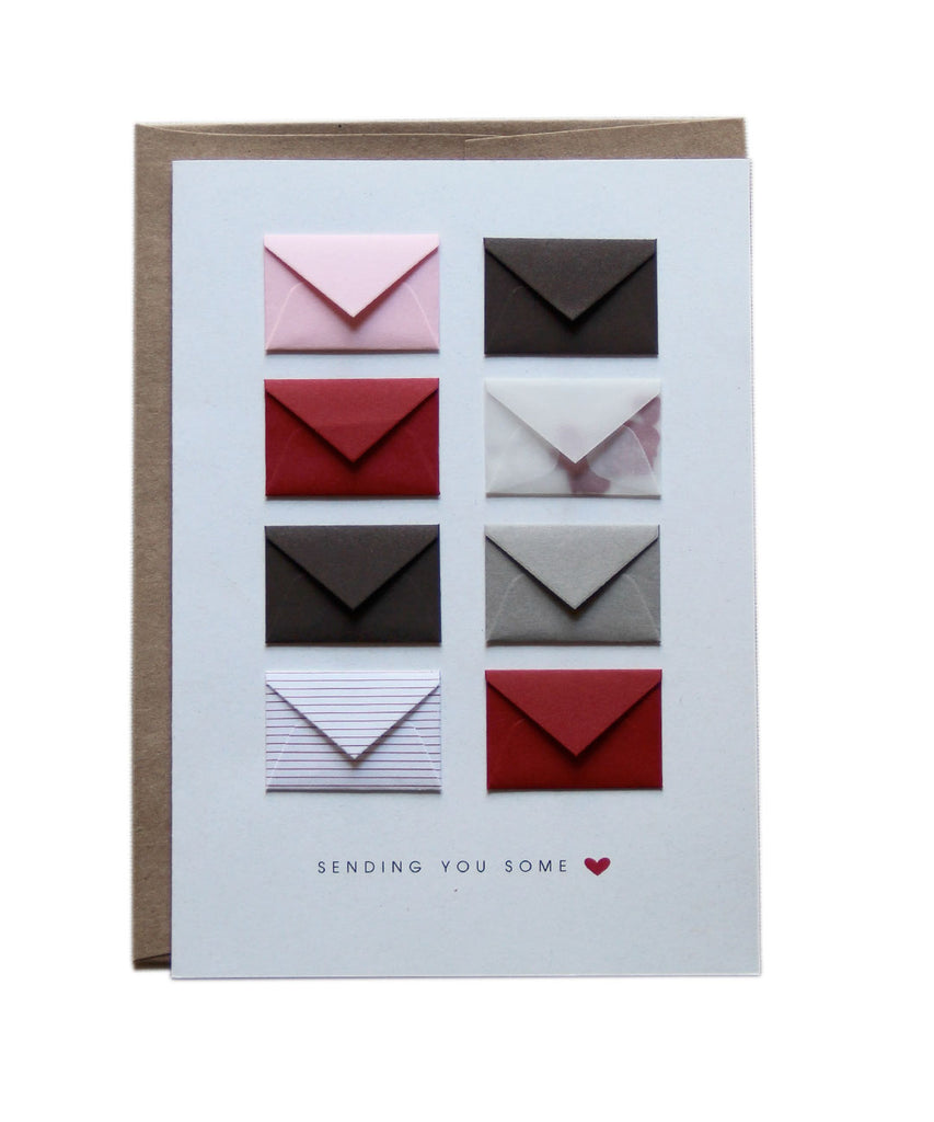 Sending You Love - Tiny Envelope Card