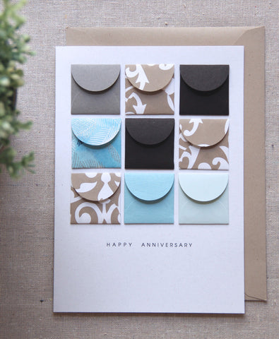 Happy Anniversary - Tiny Envelope Card
