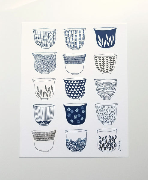 Cups - Art Print