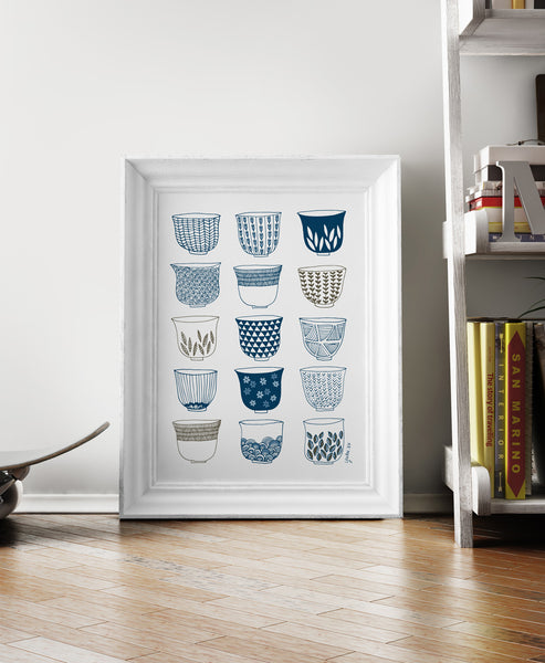 Cups - Art Print