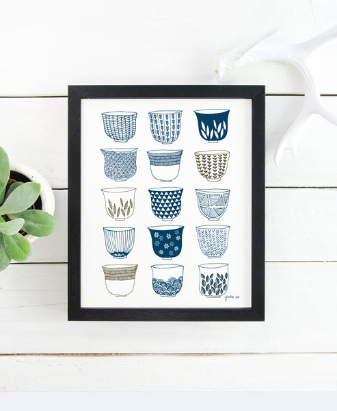 Cups - Art Print
