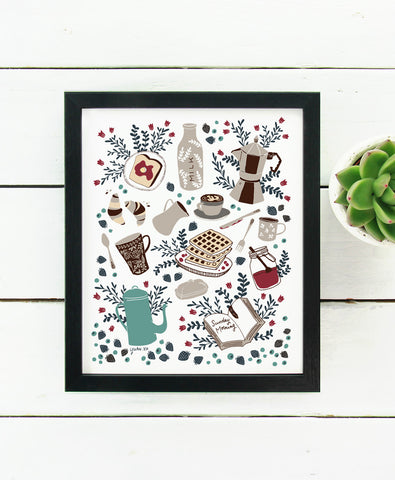 Sunday Brunch - Art Print