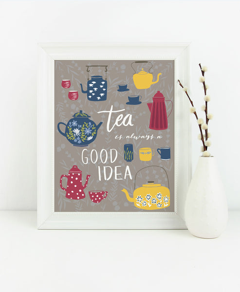 Tea Time - Art Print