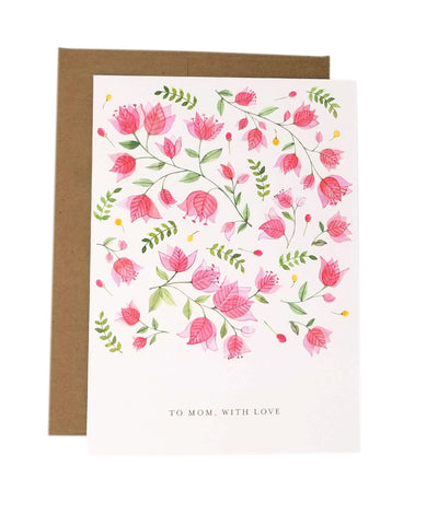 Bougainvillea - Mother's Day Flat Note Card