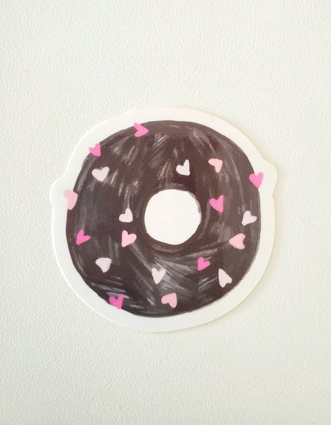 Chocolate Donut Sticker