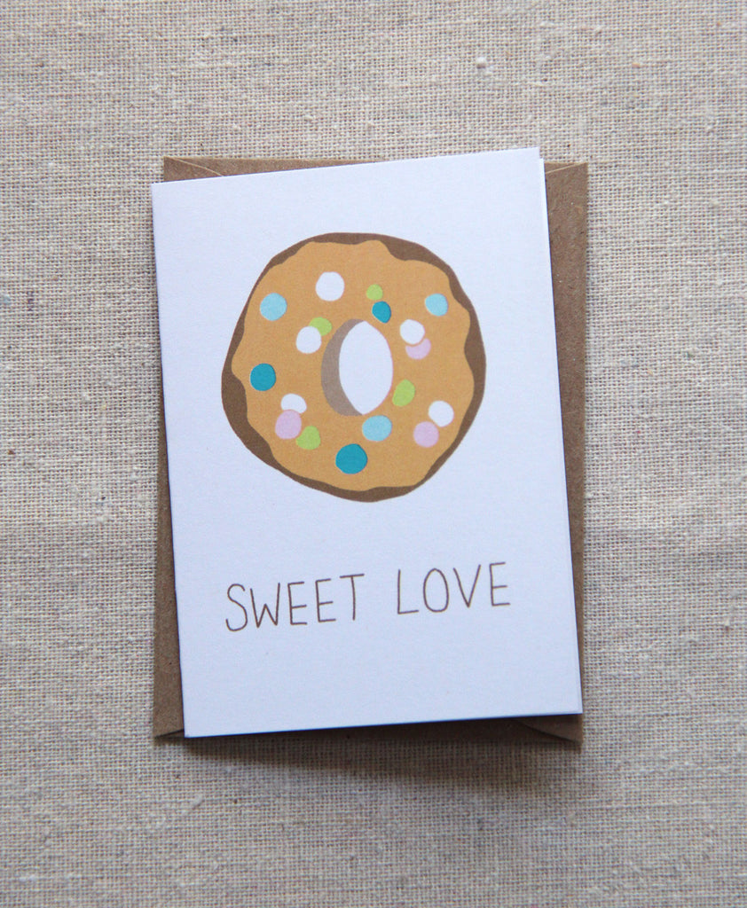 Mini Notes - Sweet Love Orange Cream Donut