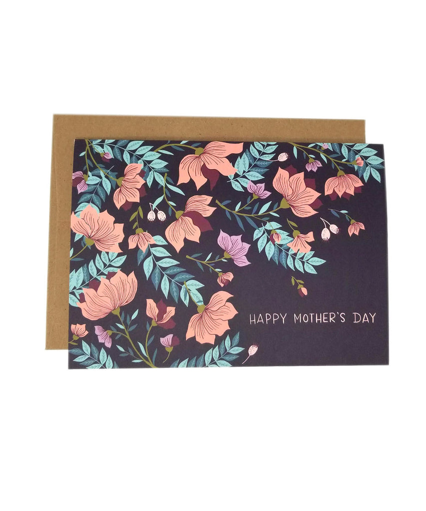 Dark Blossoms - Mother's Day Card