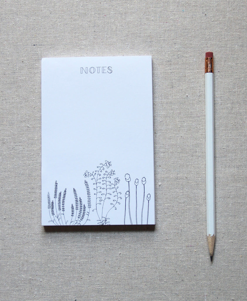 Notepad - Botanical
