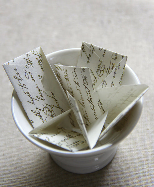 Tiny Love Notes - Script